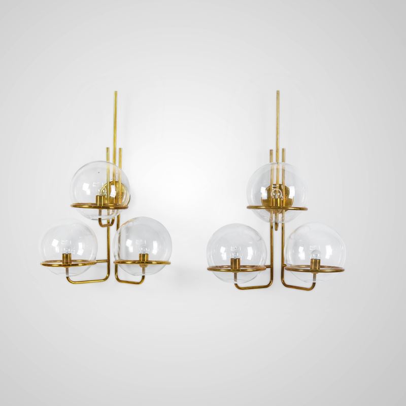 Goffredo Reggiani : Due lampade a parete  - Auction Design - Cambi Casa d'Aste