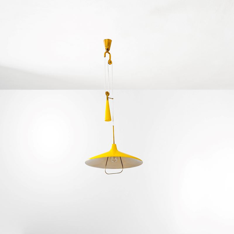 Angelo Lelii : Lampada a sospensione mod. 12126  - Auction Design - Cambi Casa d'Aste