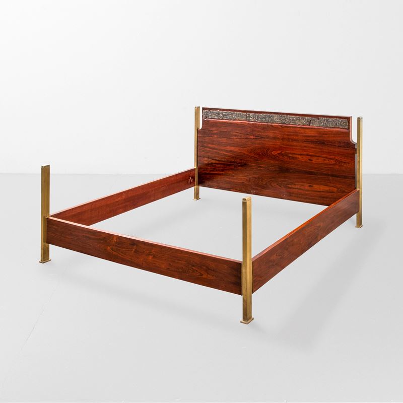 Osvaldo Borsani : Letto matrimoniale  - Auction Design - Cambi Casa d'Aste