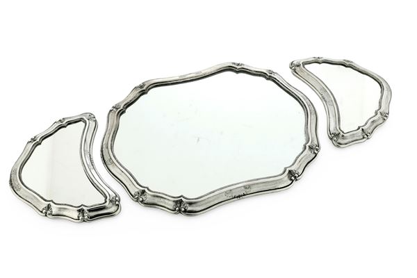 Presentoire a specchio. Argenteria italiana della prima  metà del XX secolo