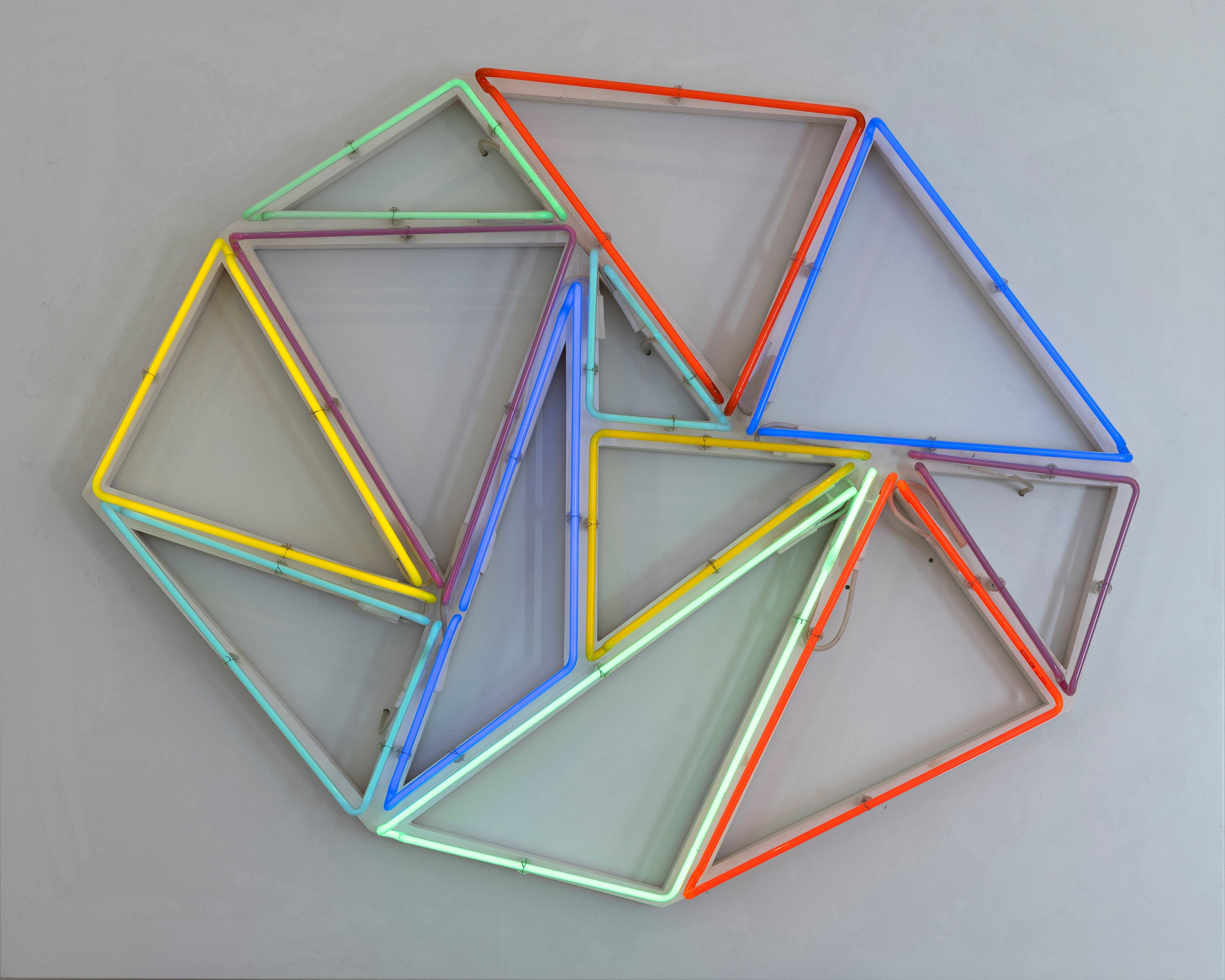 David Batchelor - Installazione al neon