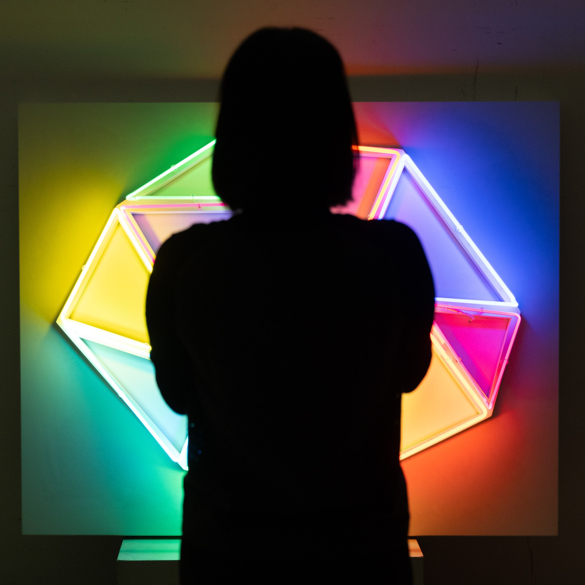 David Batchelor - Installazione al neon
