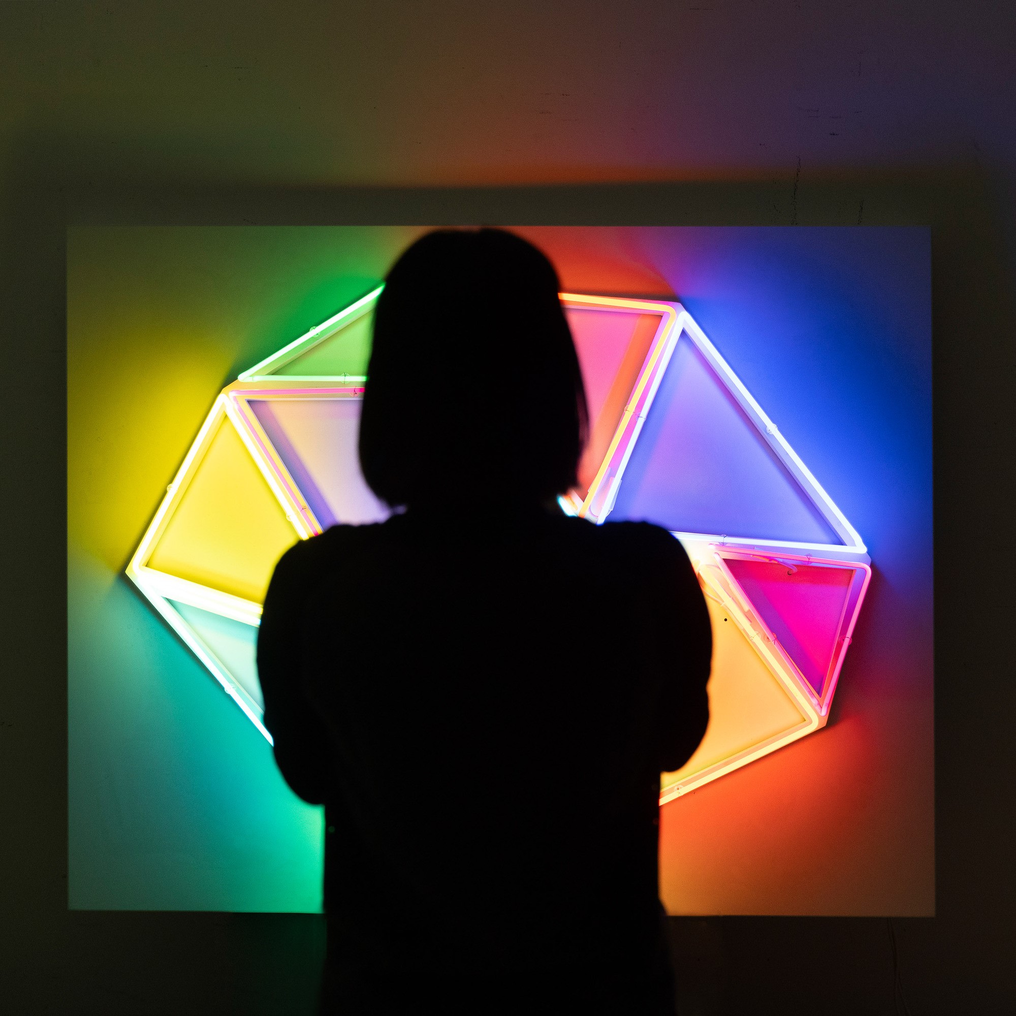 David Batchelor - Installazione al neon