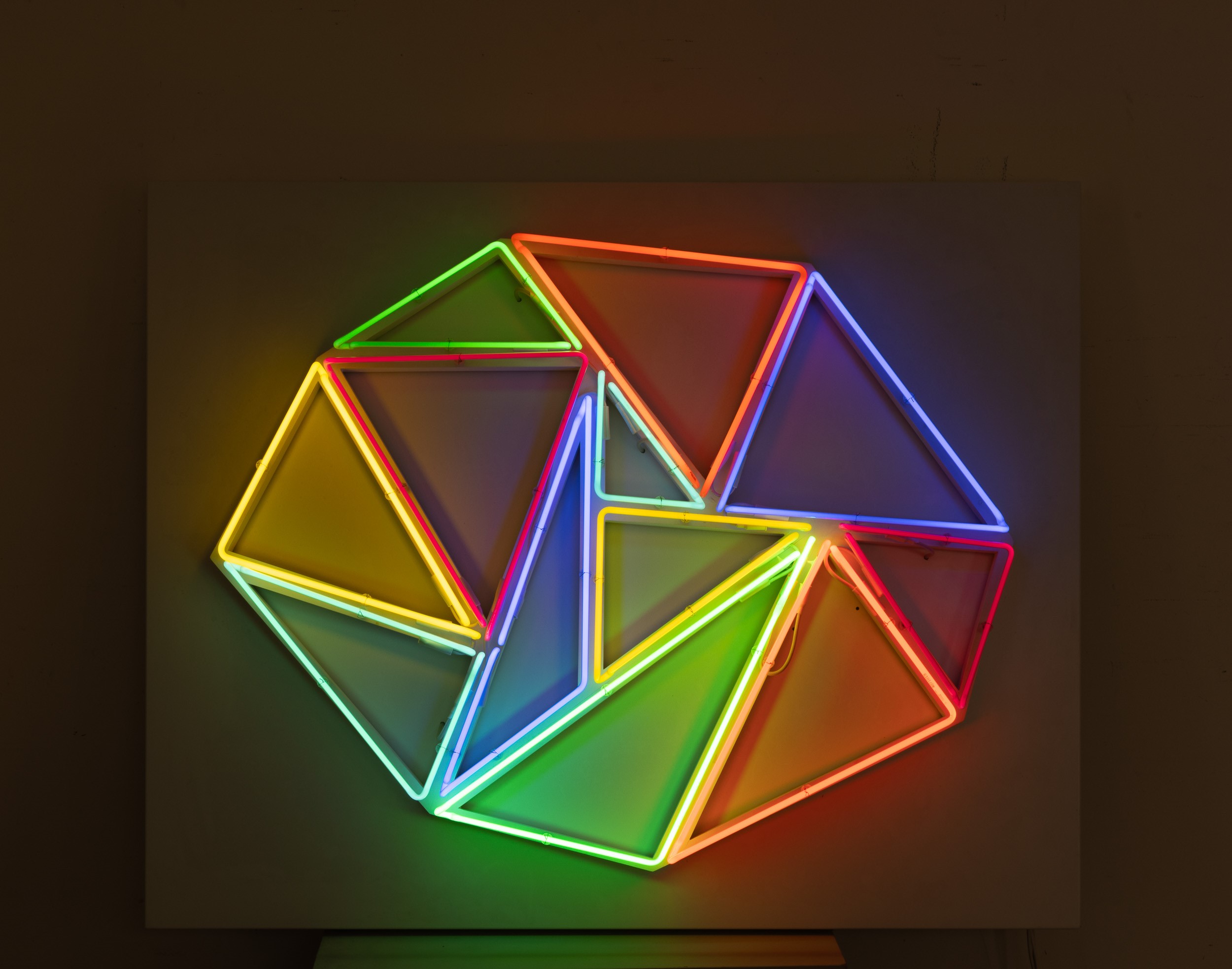 David Batchelor - Installazione al neon