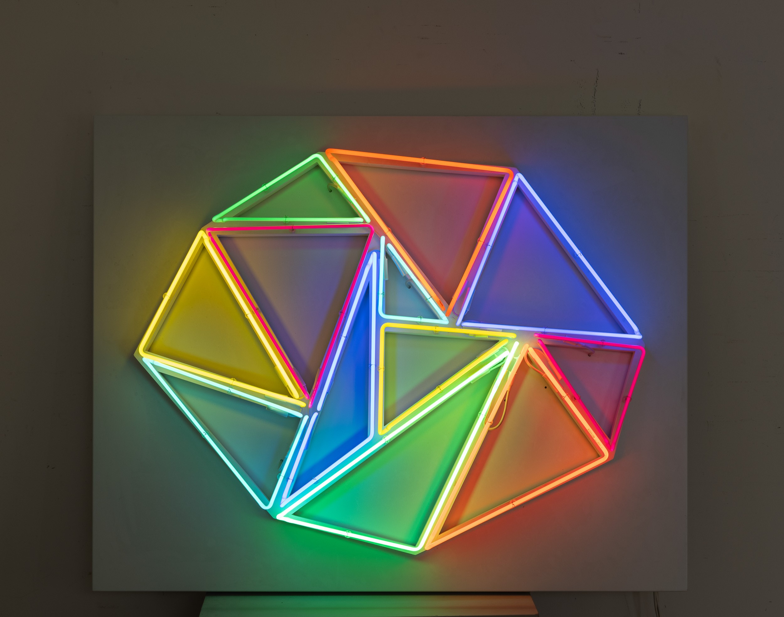 David Batchelor - Installazione al neon