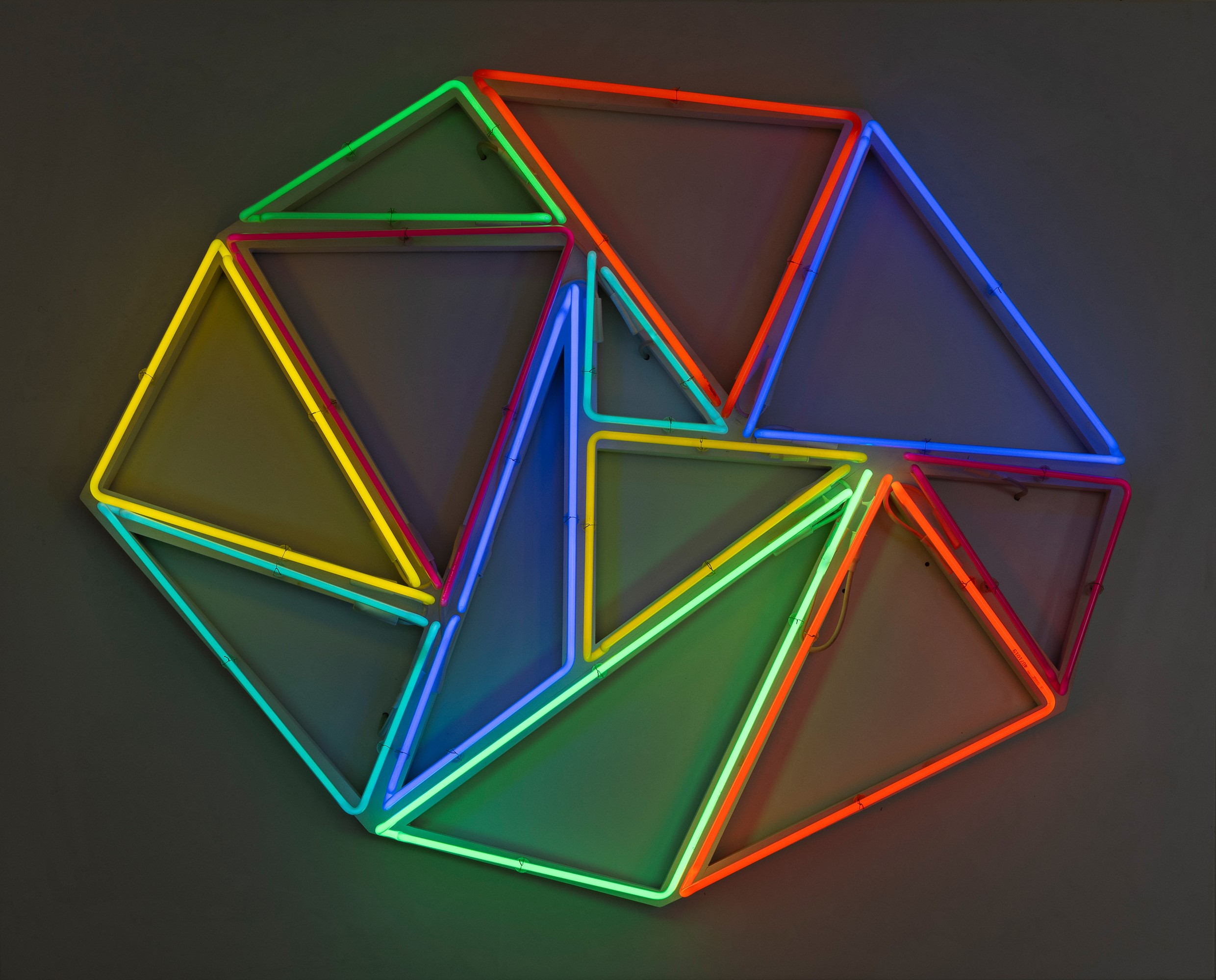 David Batchelor - Installazione al neon