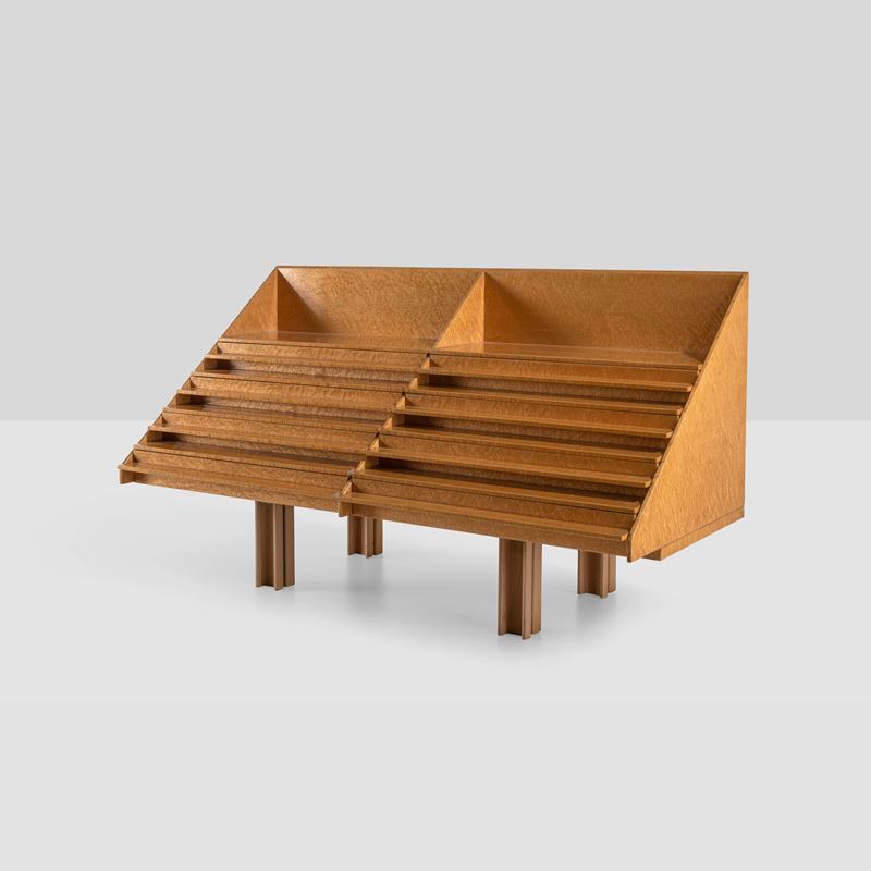 Saporiti : Mobile cassettiera  - Auction Design - Cambi Casa d'Aste