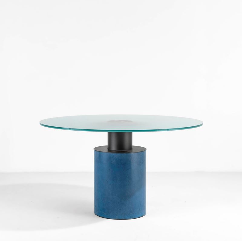 Massimo e Lella Vignelli : Tavolo rotondo mod. Creso  - Auction Design - Cambi Casa d'Aste