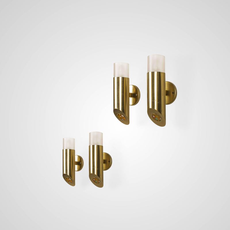 Angelo Lelii : Quattro lampade a parete  - Auction Design - Cambi Casa d'Aste