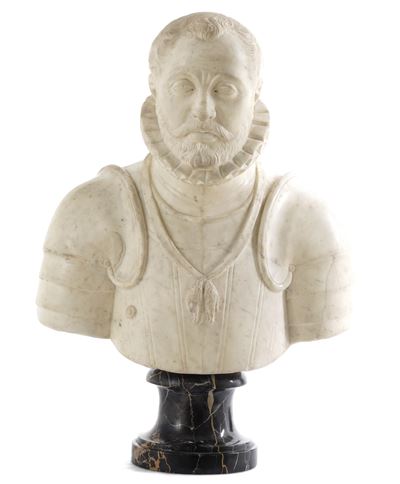 Arte Rinascimentale Italiana, XVI Secolo Busto Dell'imperatore Carlo V