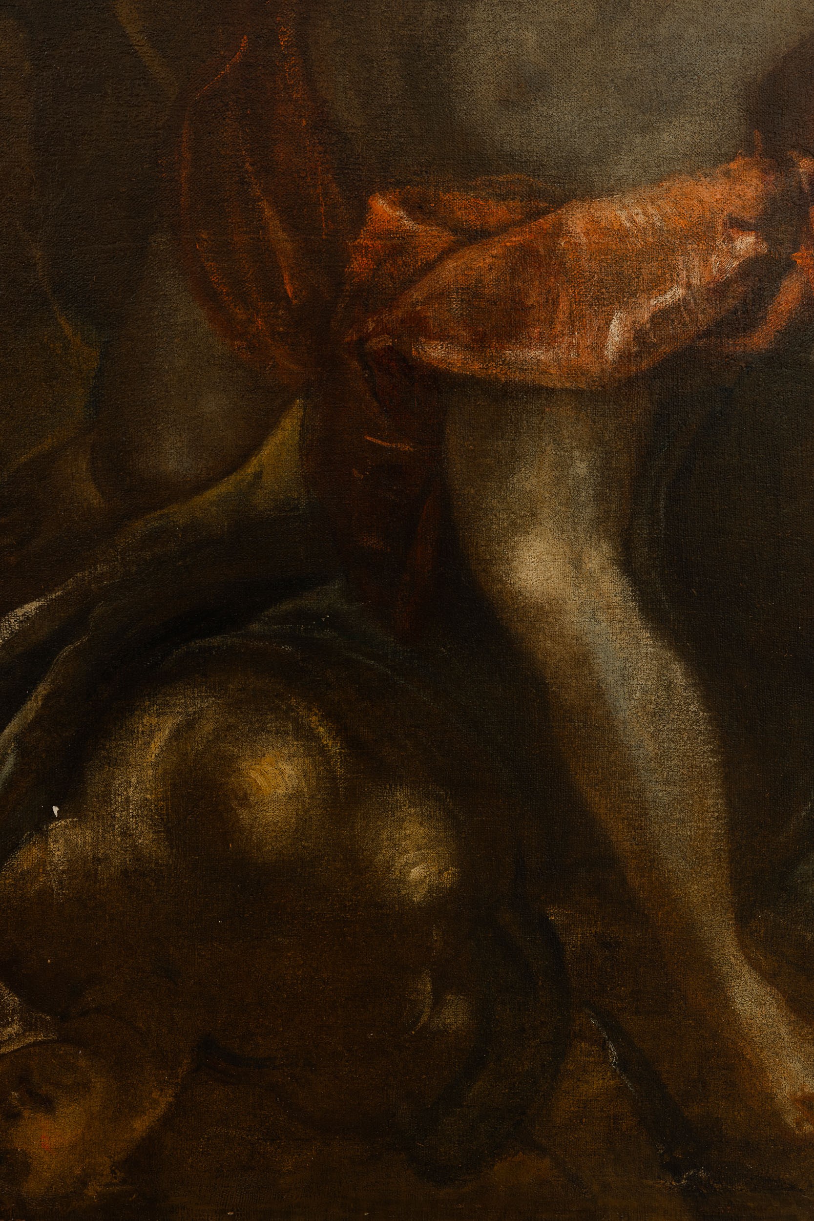 Jacopo Robusti Detto Tintoretto (1519 Venezia-1594 Venezia) e Aiuti la Virtù che Fustiga il Vizio