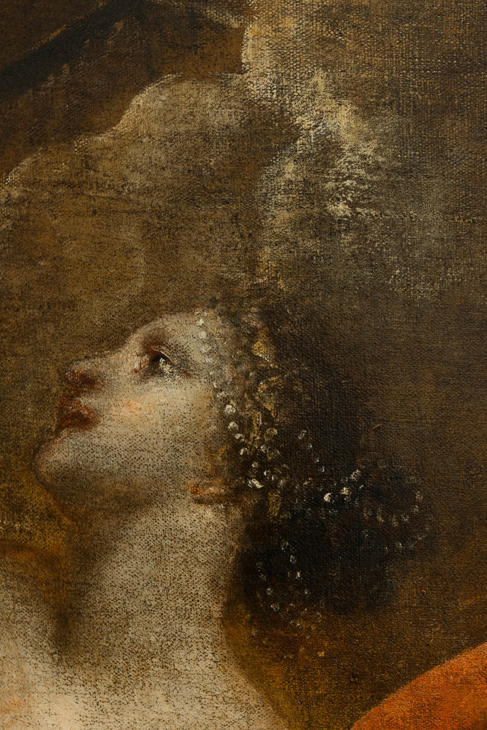 Jacopo Robusti Detto Tintoretto (1519 Venezia-1594 Venezia) e Aiuti la Virtù che Fustiga il Vizio