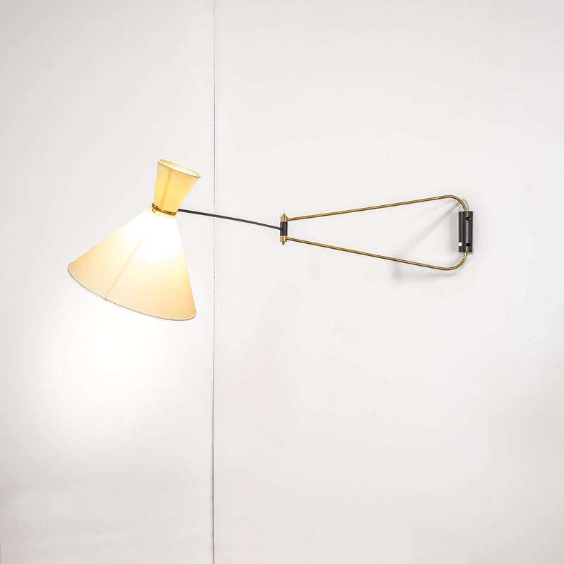 Robert Mathieu : Lampada a parete  - Auction Design - Cambi Casa d'Aste