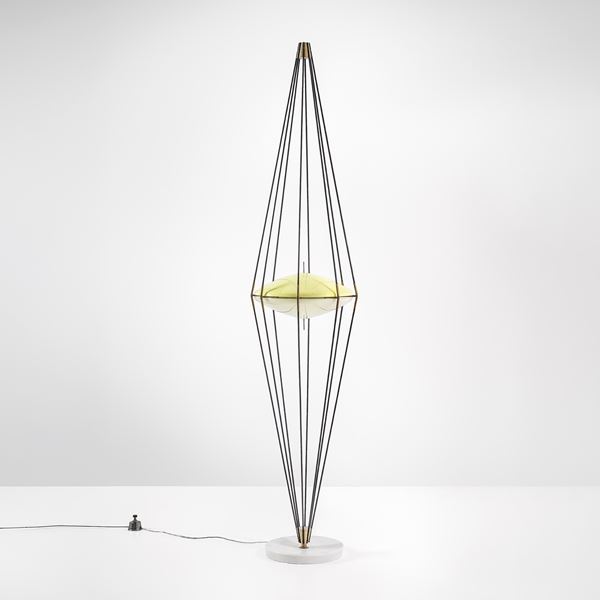 Angelo Lelii - Floor lamp mod. 12628 Siluro.