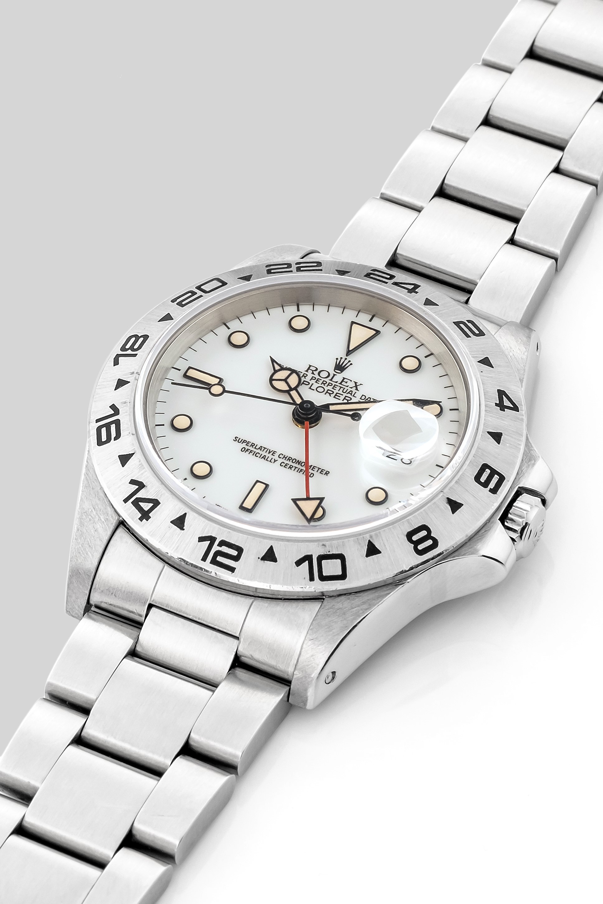 Rolex - Explorer II Ref 16550 "chicchi di Mais" in Acciaio con Scatola e Garanzia Originali, Circ...