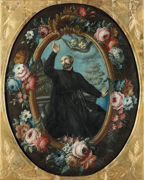 Scuola del XVIII secolo Sant'Ignazio di Loyola
