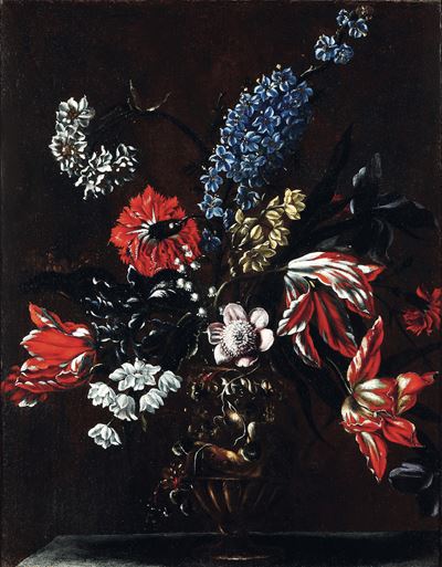 Natura Morta con Vaso di Fiori