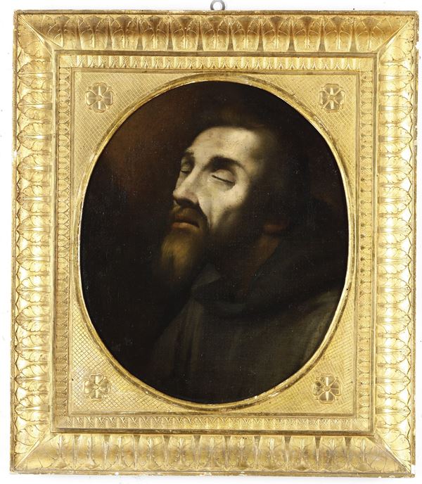 Scuola italiana del XVII secolo San Francesco in estasi