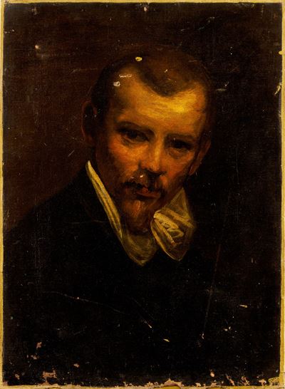 Autoritratto, olio su tela
