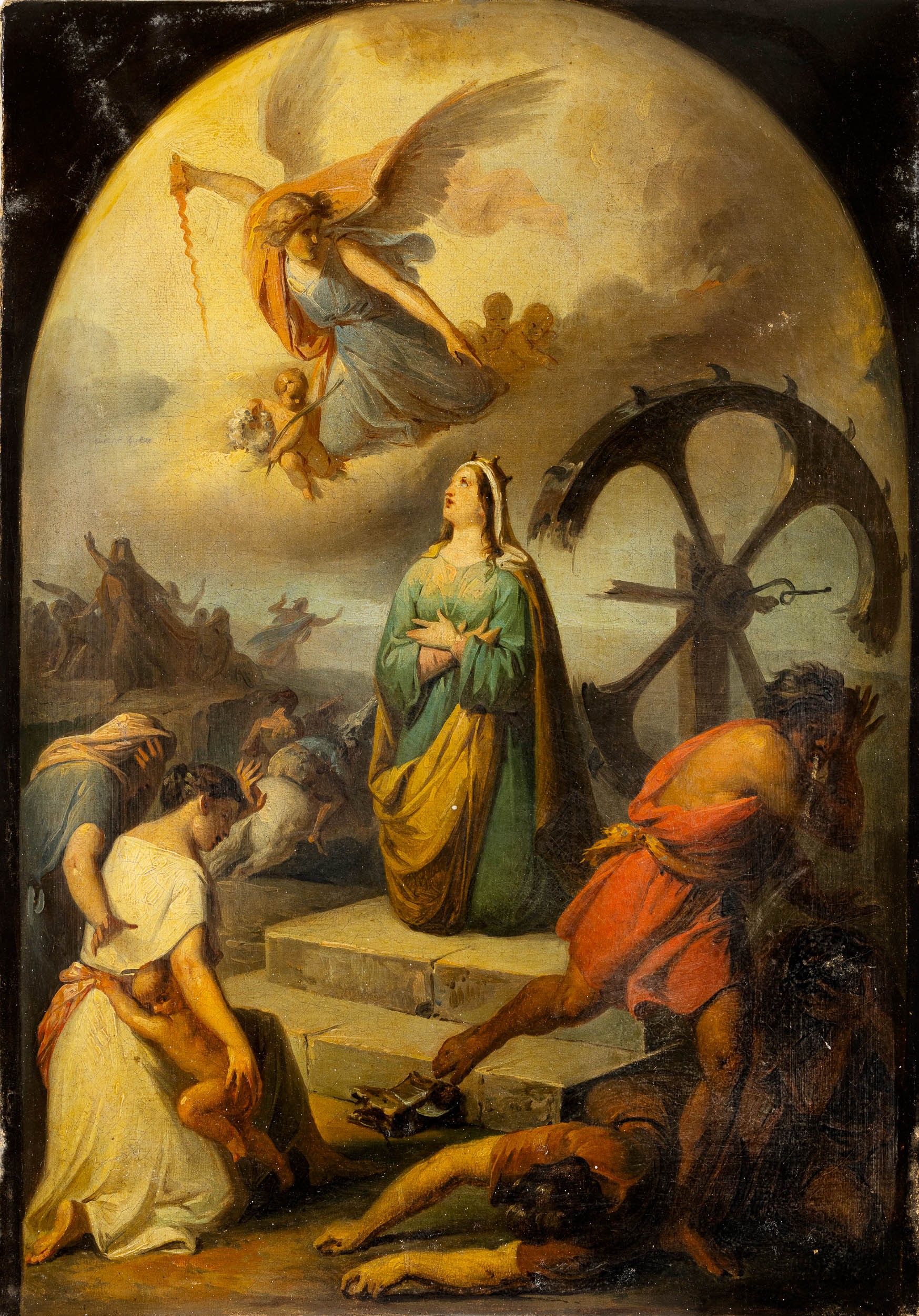 Francesco Coghetti - Martirio di Santa Caterina