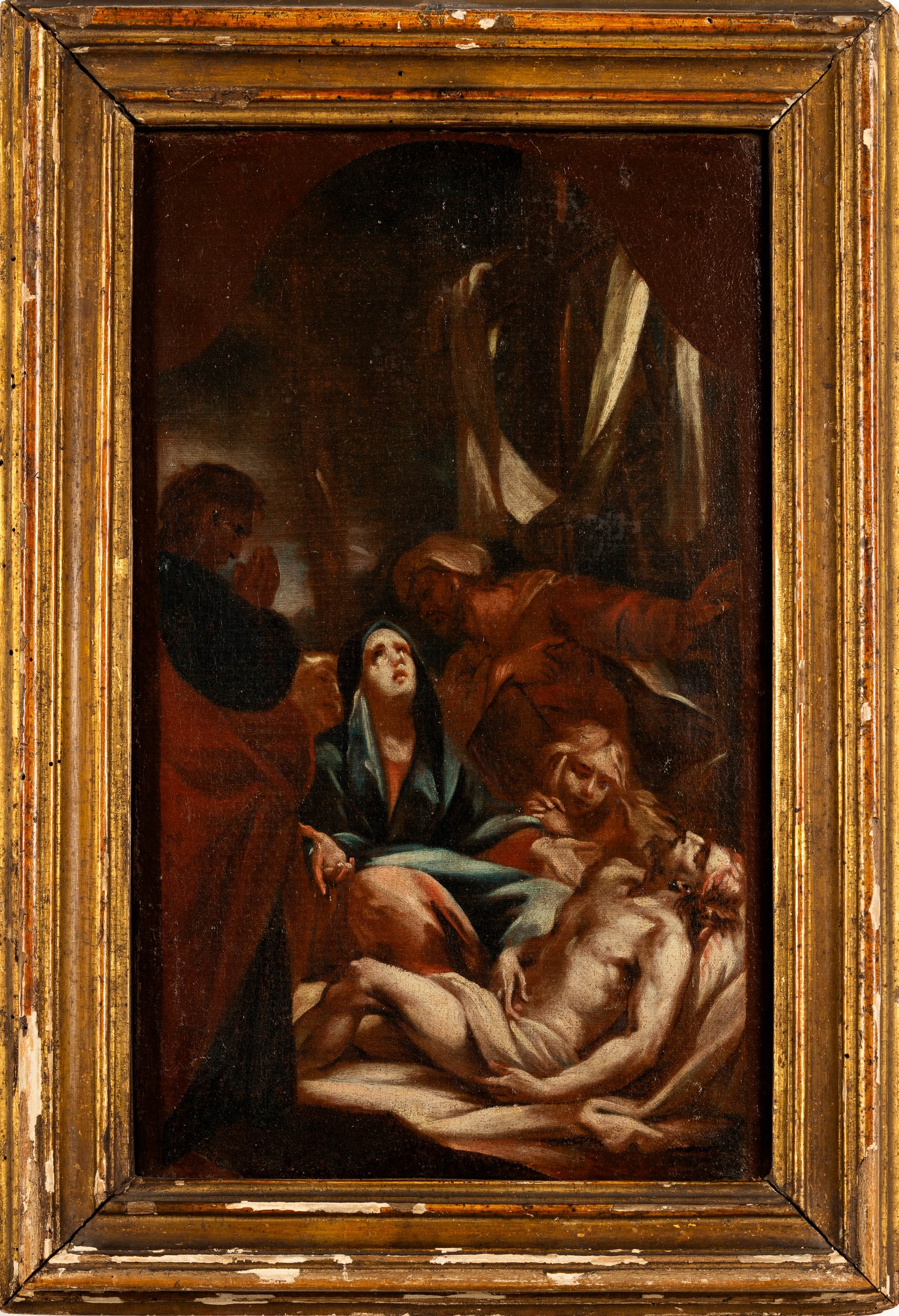 Scuola del XVIII secolo Compianto sul Cristo morto