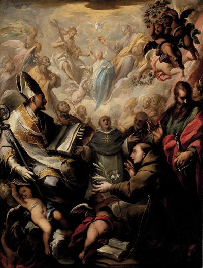 Scuola Veneta del XVII Secolo Assunzione della Vergine