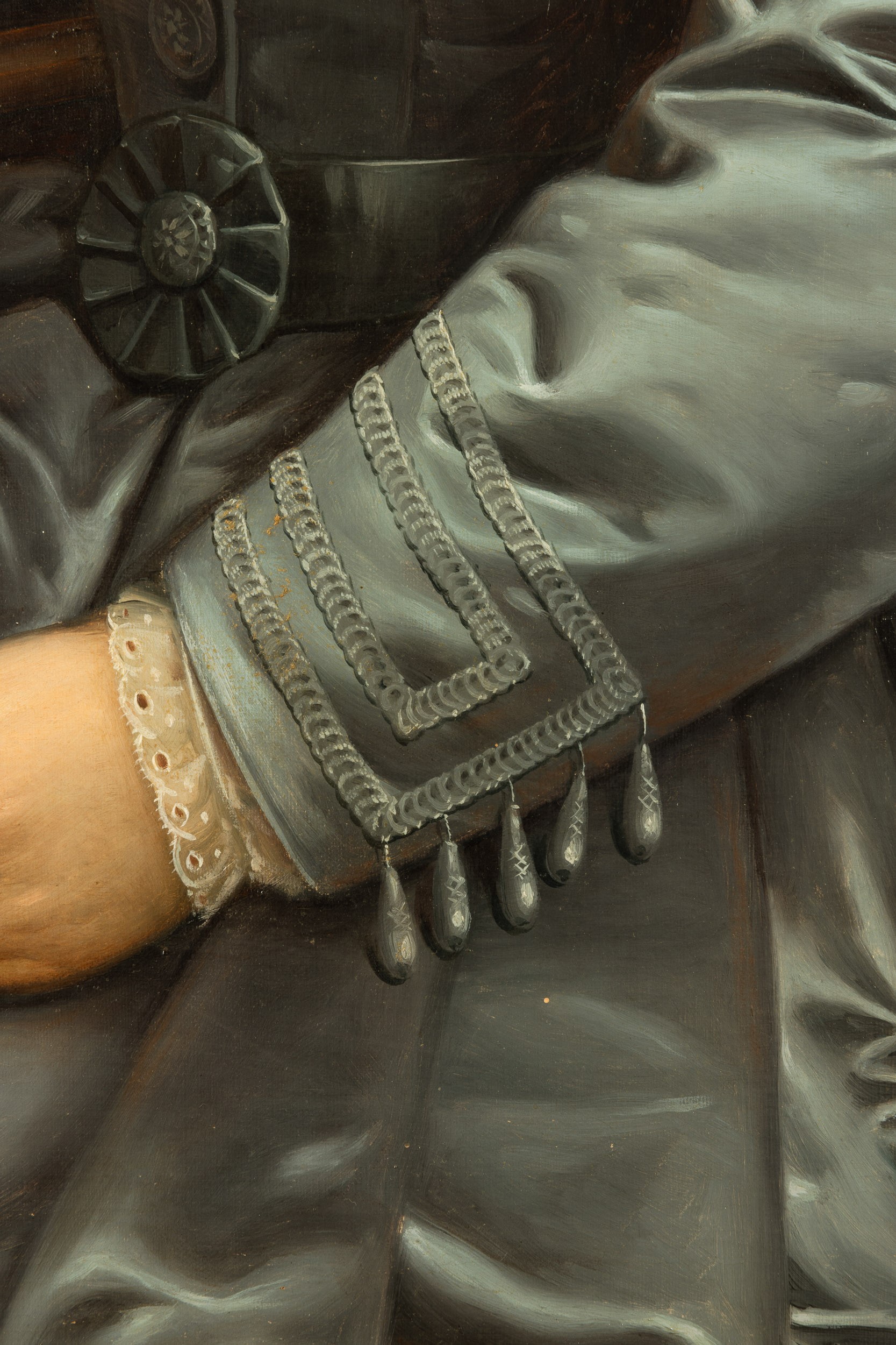 Alfredo Tominz - Ritratto di gentildonna alla scrivania