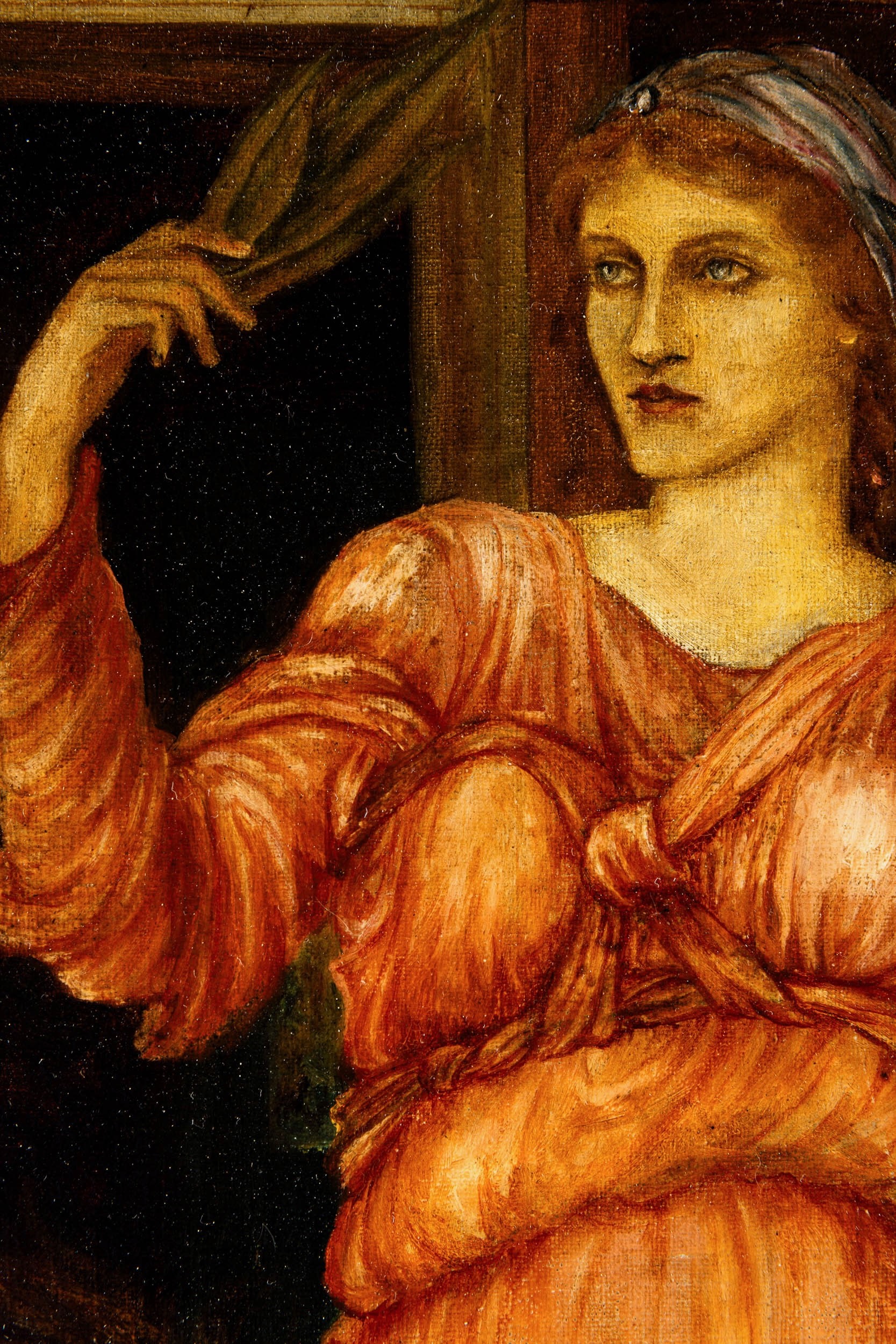 Edward Burne-jones - Sibilla Delfica, olio su tela
