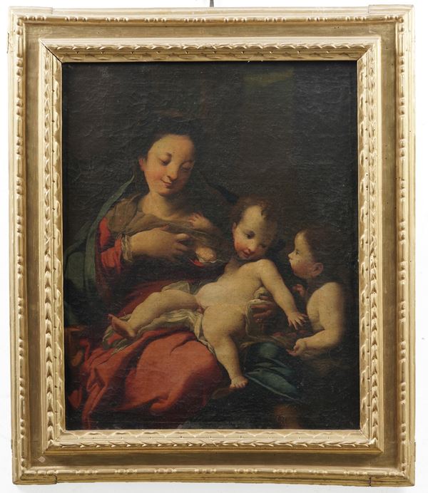 Madonna del latte con Bambino e San Giovannino