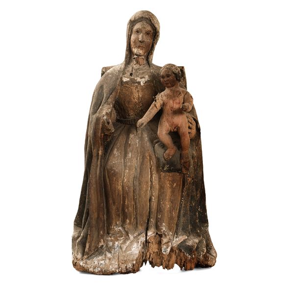 Arte rinascimentale, Italia centro meridionale, XV-XVI secolo Madonna in trono con Bambino