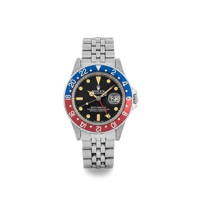 Gmt Master "pepsi" Ref 16750 in Acciaio Scatto Rapido della Data, Circa 1981