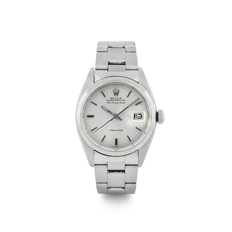 Rolex : Rare Airking Date ref 5700 steel, automatic, circa 1959  - Auction Watches - Cambi Casa d'Aste