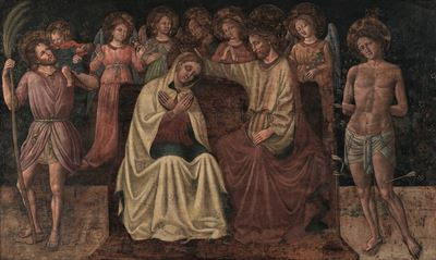 Incoronazione della Vergine tra i Santi Cristoforo e Sebastiano