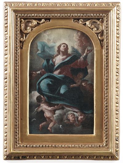 Scuola del XVIII Secolo Vergine in Gloria