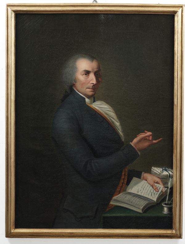 Scuola del XVIII secolo Ritratto di Francesco Fenaroli