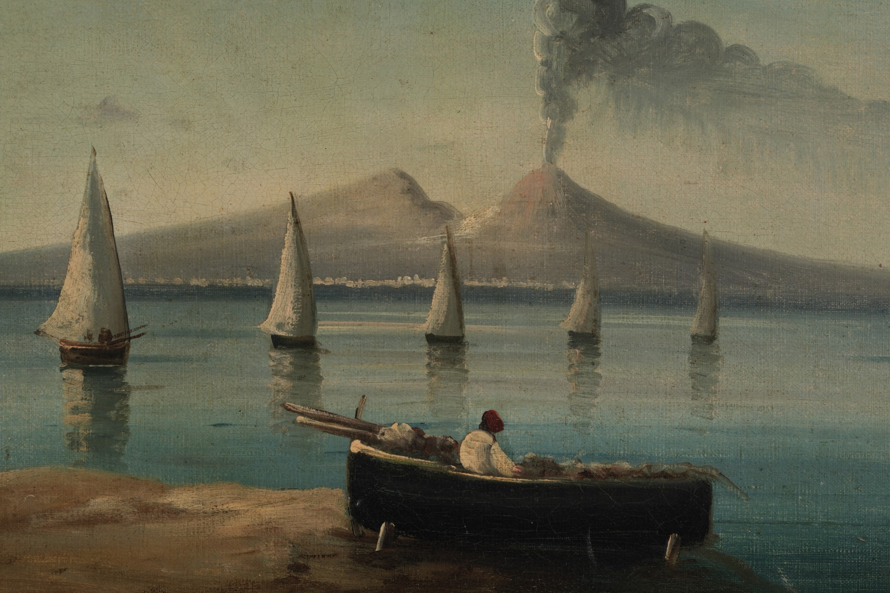 Anonimo del XIX-XX Secolo Baia di Napoli