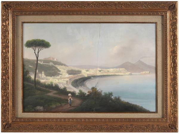 Anonimo del XIX-XX secolo Golfo di Napol