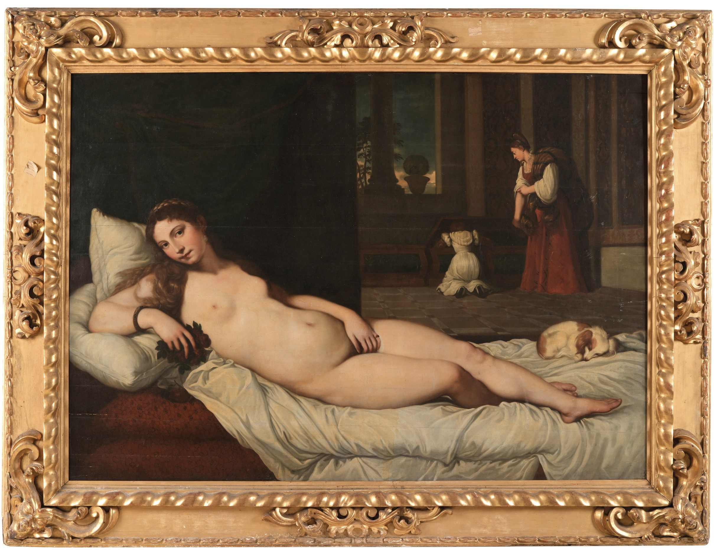 Tiziano Vecellio Copia da - Venere di Urbino