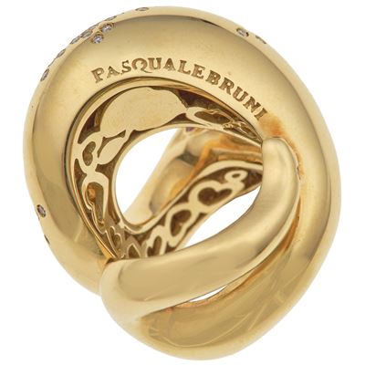 Pasquale Bruni. Anello “il Peccato” con Diamanti e Rubini