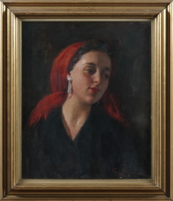 Ritratto femminile, 1955