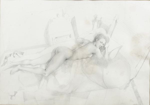 Nudo femminile sdraiato