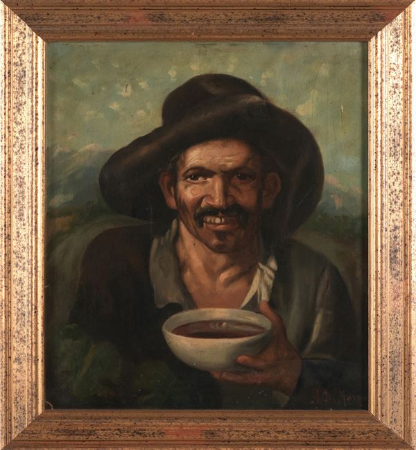 Copia de “Il trionfo di Bacco” o “Los borrachos” di Diego Velazque