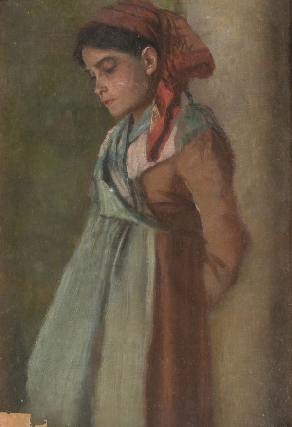 Francesco Saverio Torcia - Ritratto di fanciulla