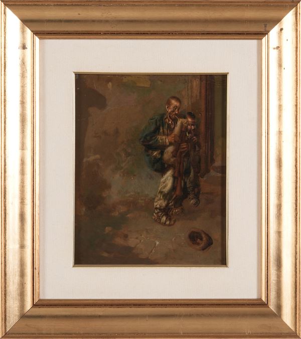 Anonimo Suonatori di cornamusa