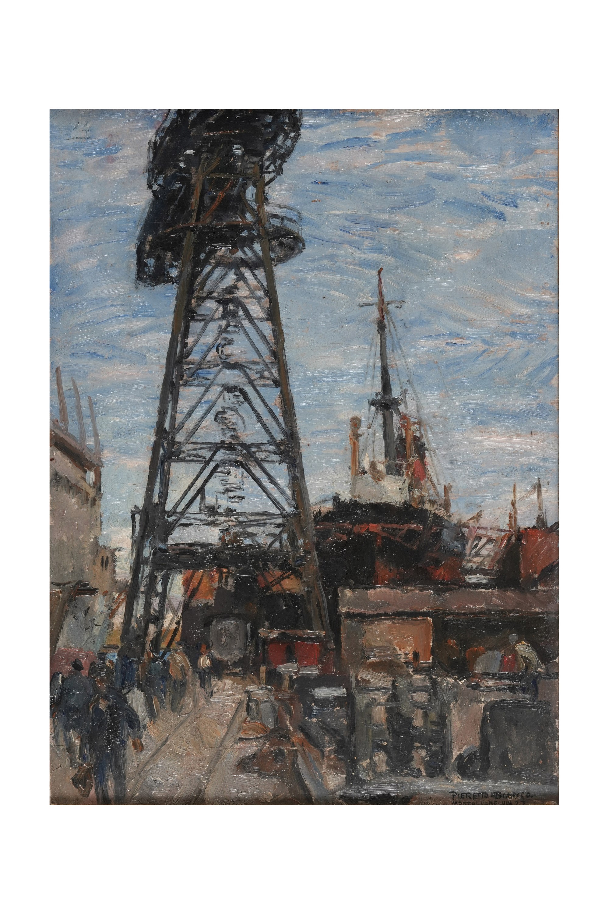 Pieretto Bianco - La Gru, 1927