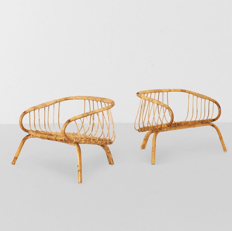 Due poltrone  - Asta Arredi del XX secolo - Cambi Casa d'Aste