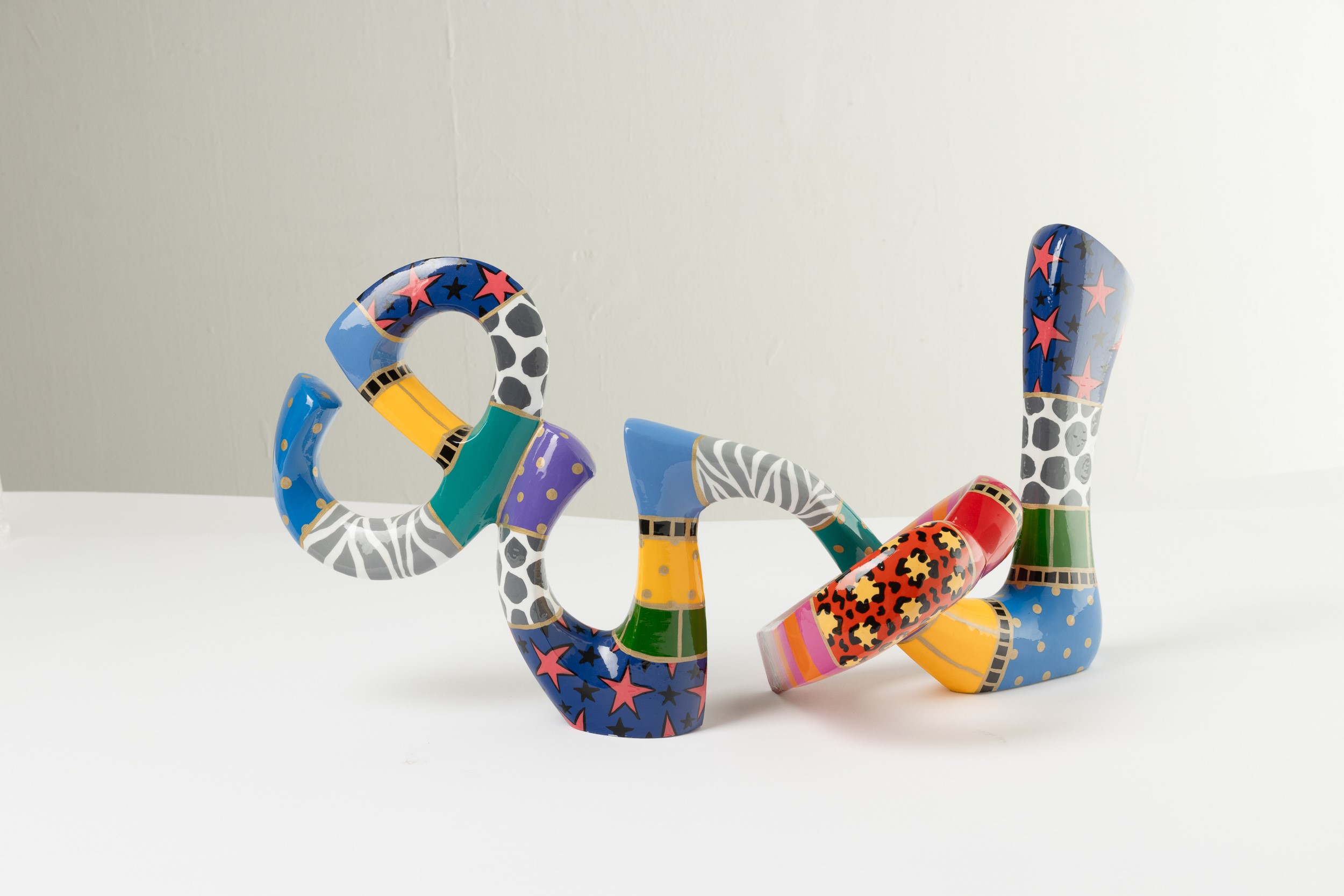 Dorit Levi-nstein - Love 55 - Scultura in alluminio dipinta a mano