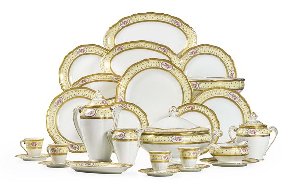 Servizio da tavola  Francia, Limoges, Société Porcelainière de Limoges, XX secolo 