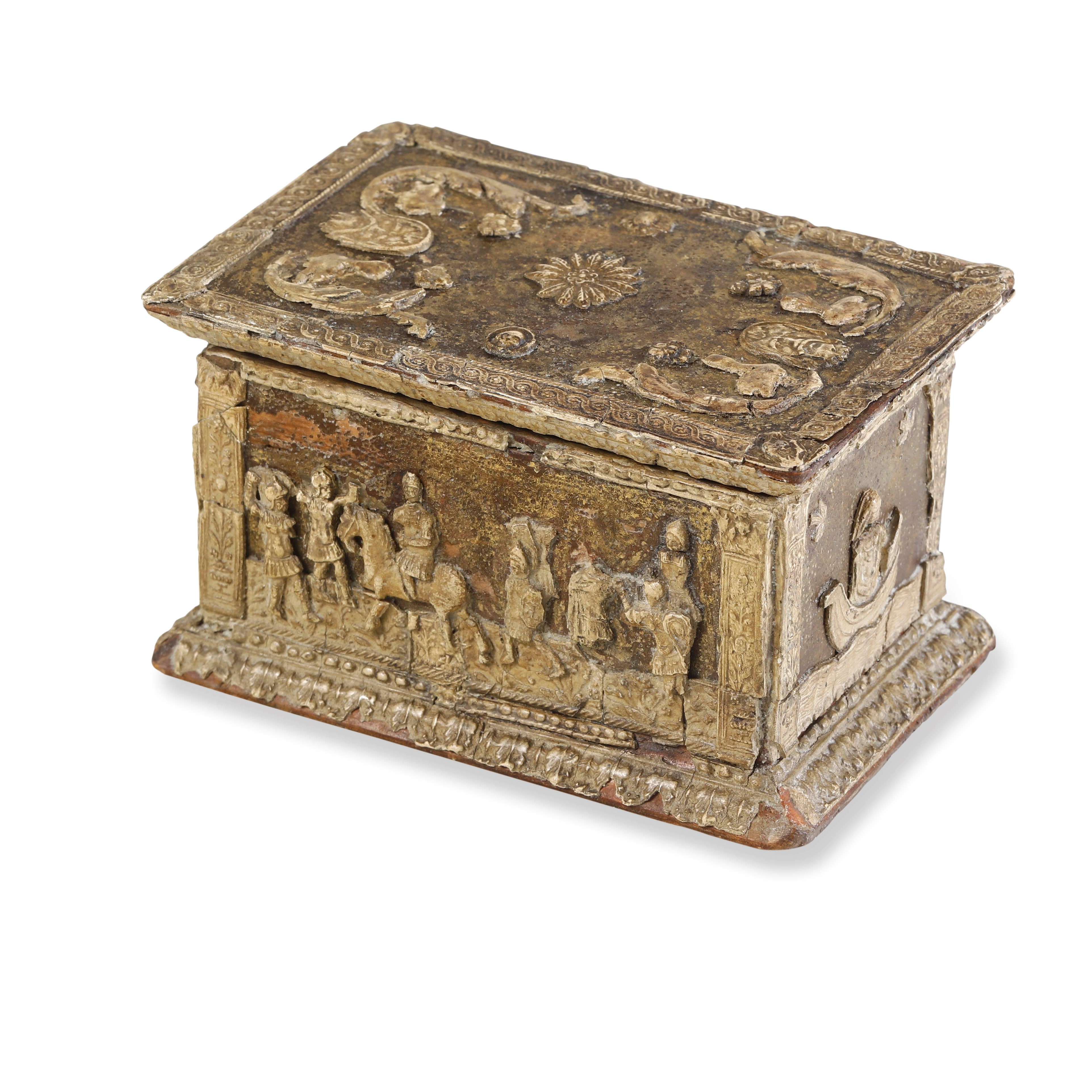Ferrara, Seconda Metà del XV Secolo. Bottega del 'maestro dei Trionfi Romani' (attribuita A) Cofa...