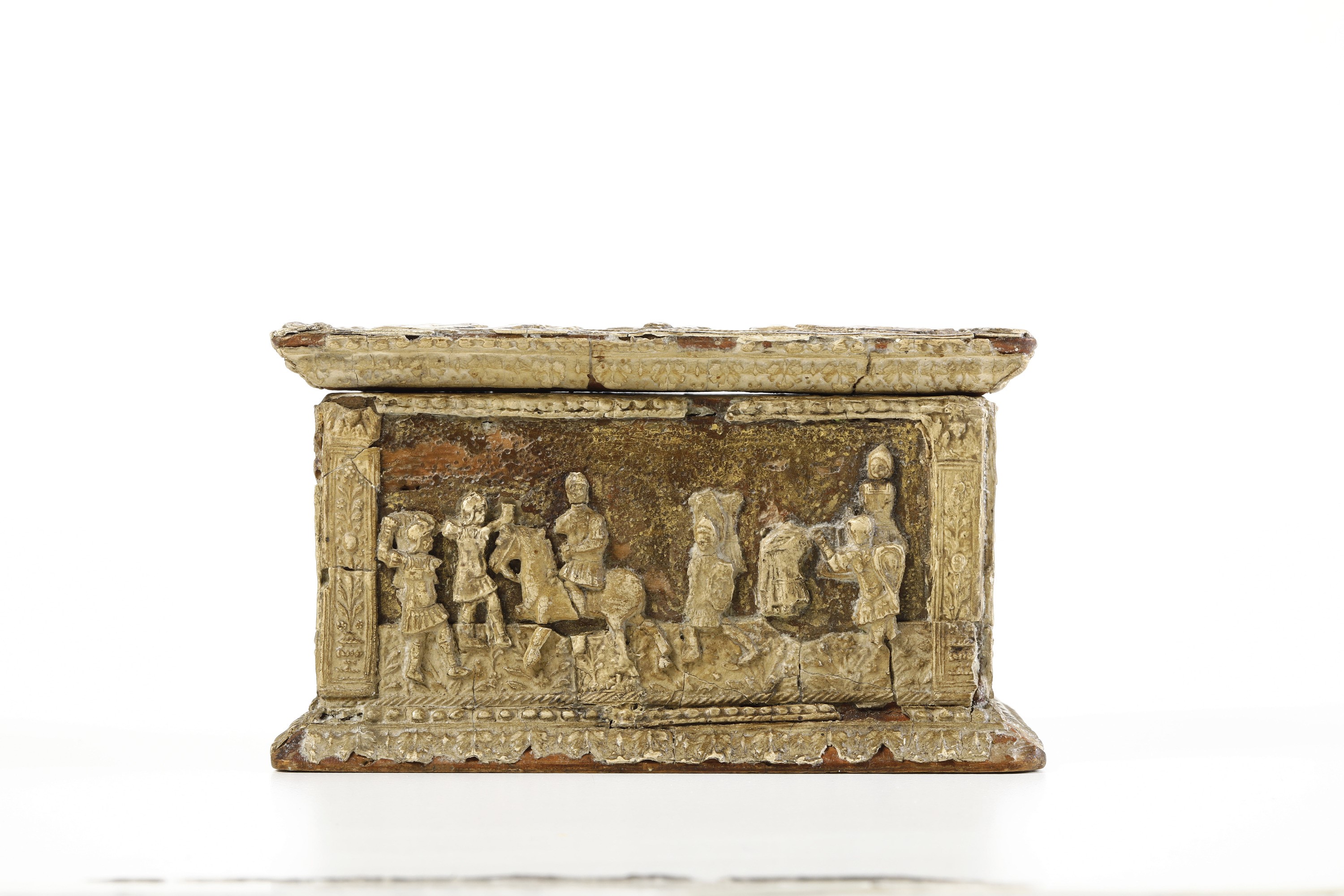 Ferrara, Seconda Metà del XV Secolo. Bottega del 'maestro dei Trionfi Romani' (attribuita A) Cofa...